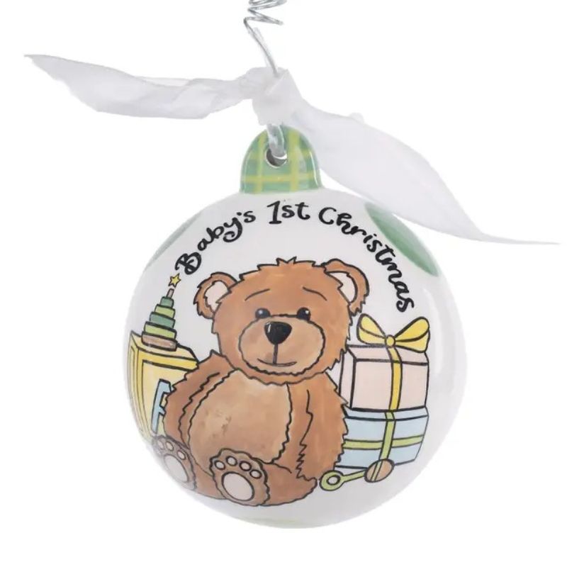 Baby Bear 1st Christmas Ornament